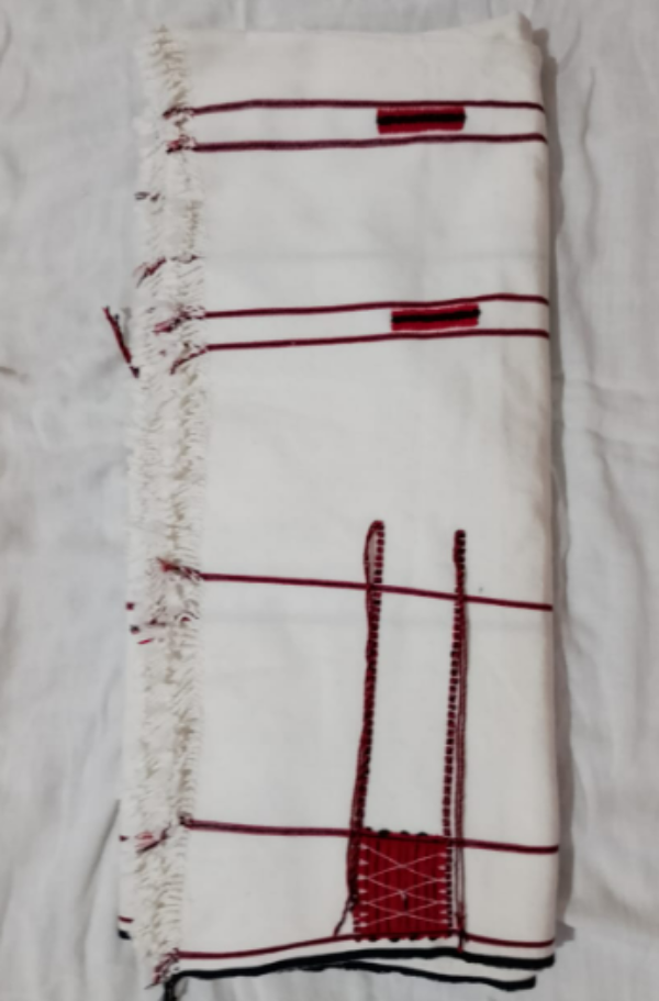 Shatni shawl is only worn by the Konyak women Shatni shawl is only worn by the Konyak women