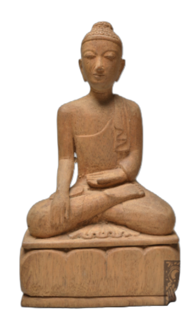 Buddha in Wood, Spirit in Silence Buddha in Wood, Spirit in Silence