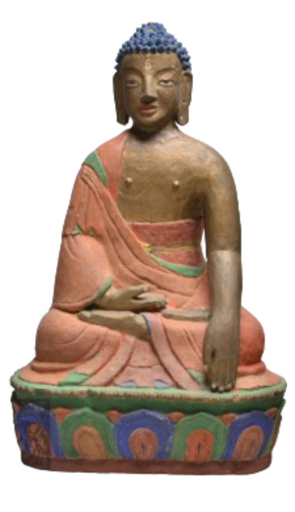 Buddha on a Lotus Pedestal Buddha on a Lotus Pedestal