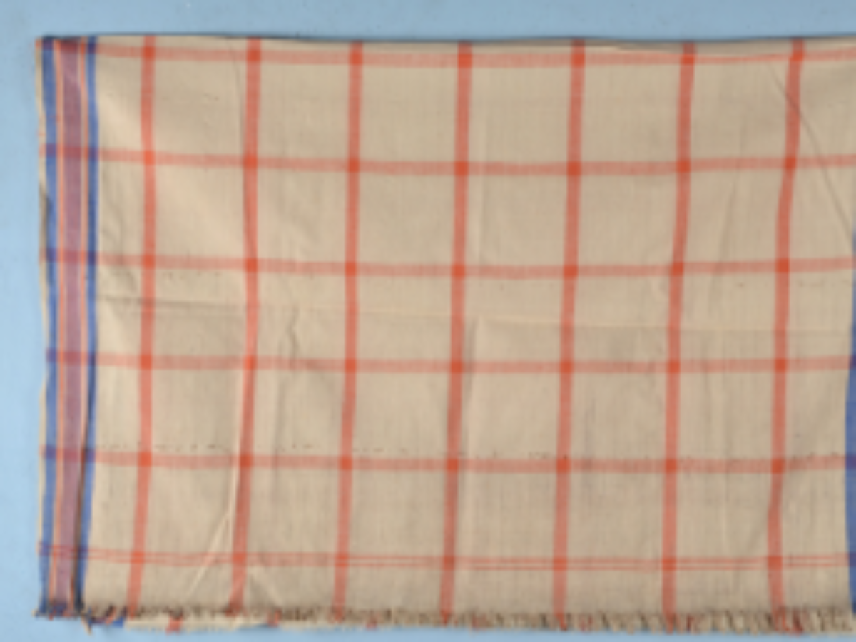 Patterned saree of asur tribe Patterned saree of asur tribe