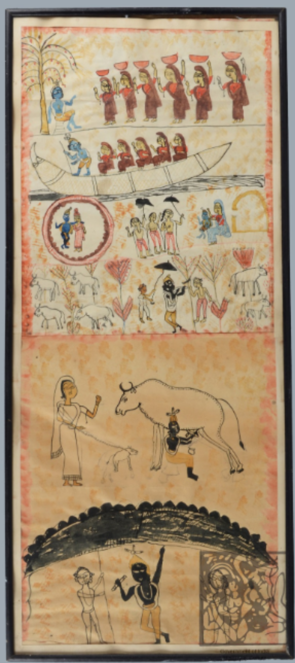 Santhal Painting of Santhal Tribe Santhal Painting of Santhal Tribe