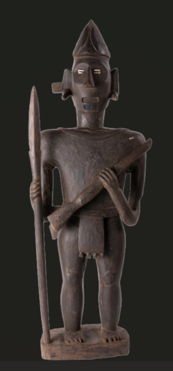 Wooden Warrior of Konyak Tribe Wooden Warrior of Konyak Tribe