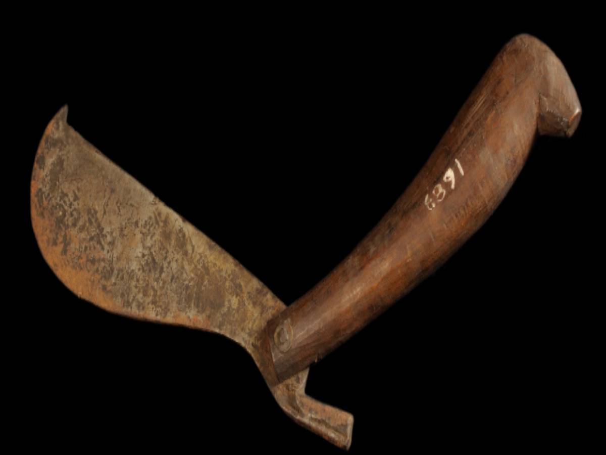 Beak-Tipped Folding Knife of the Karbi People Beak-Tipped Folding Knife of the Karbi People