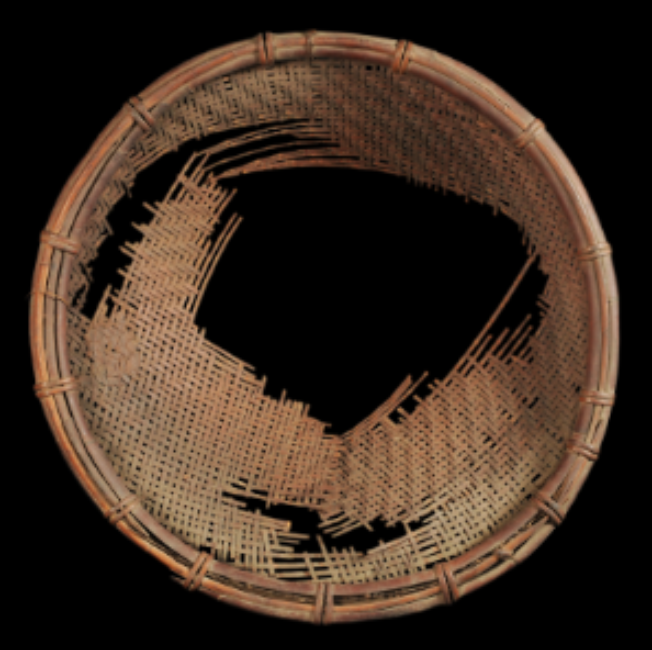 Bamboo Basket of Naga Tribe Bamboo Basket of Naga Tribe