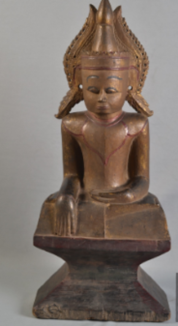 Enlightening sculpture of Lord Buddha Enlightening sculpture of Lord Buddha