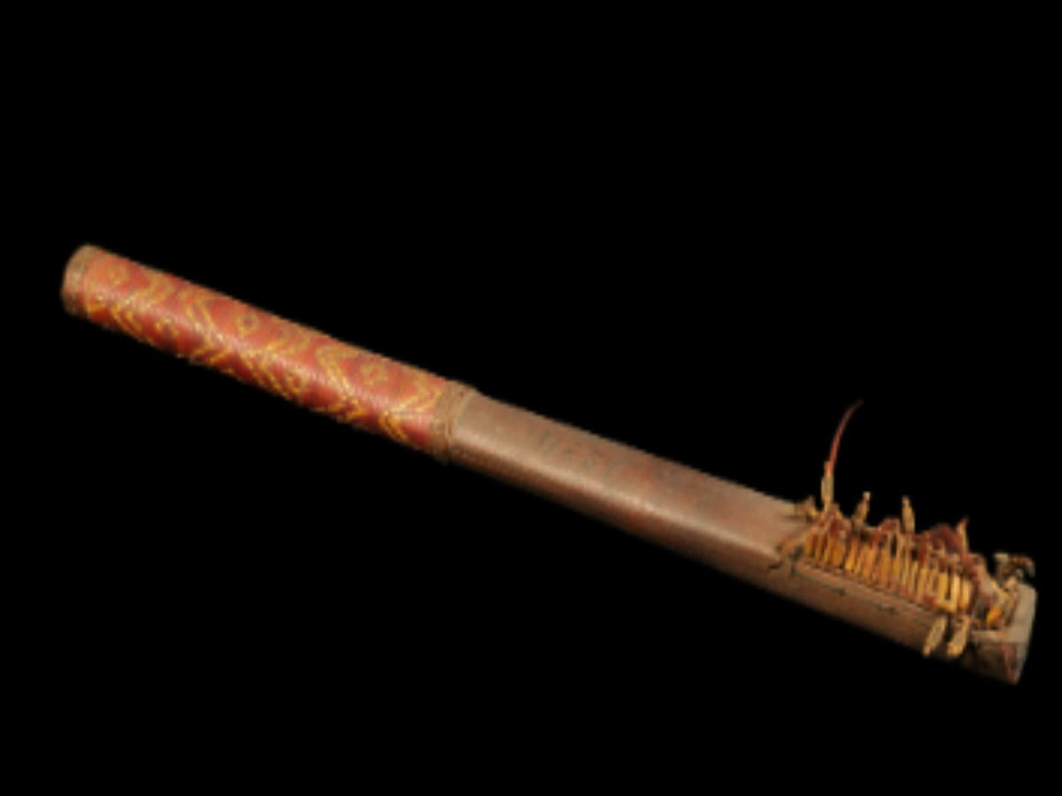 Bamboo shaft of a dao Bamboo shaft of a dao