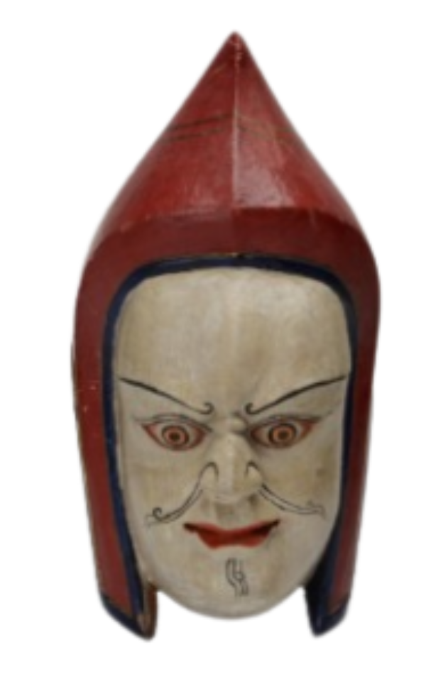 Wooden Monpa Masks Wooden Monpa Masks