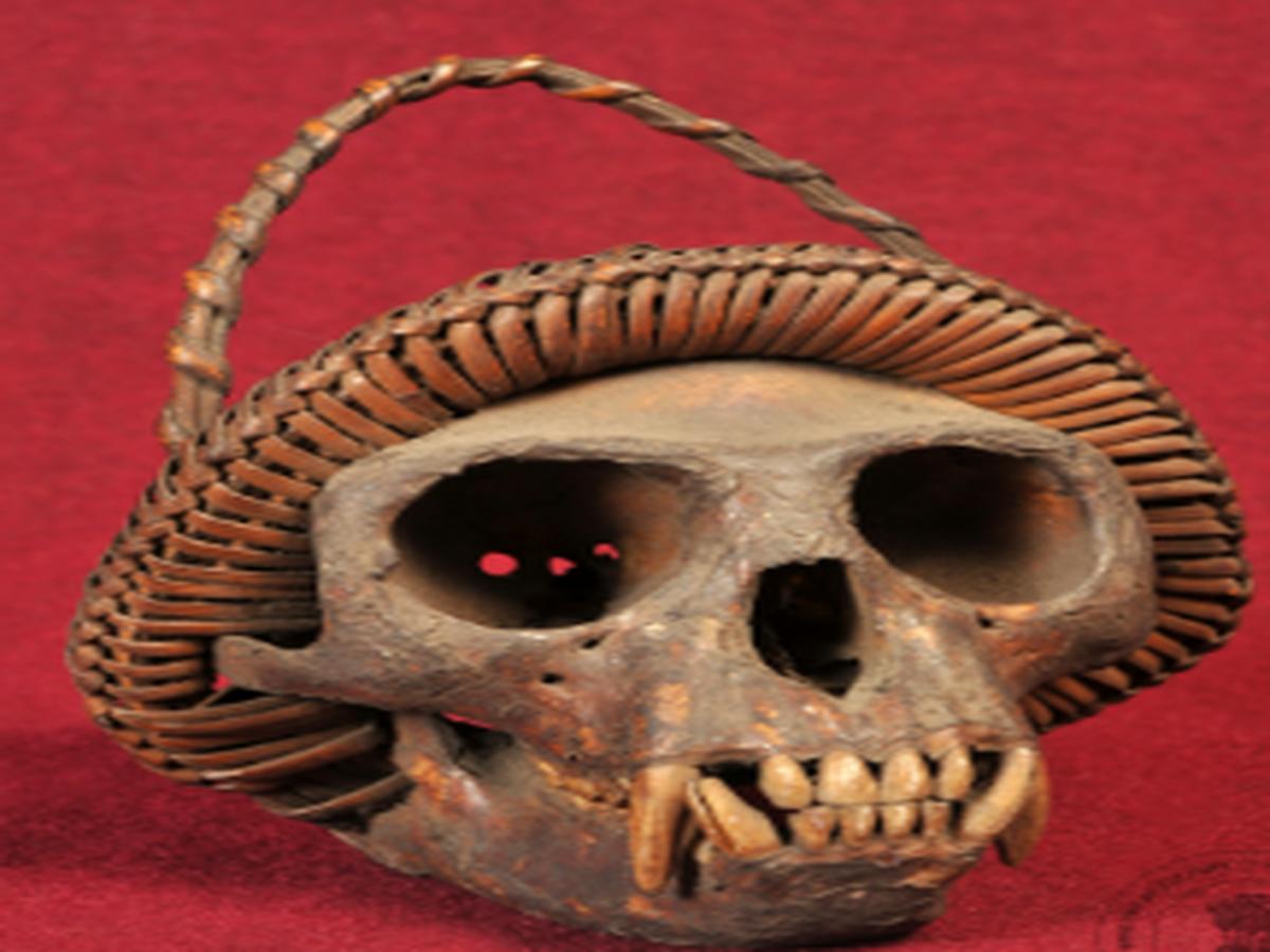 Effigy of a Monkey Skull Effigy of a Monkey Skull