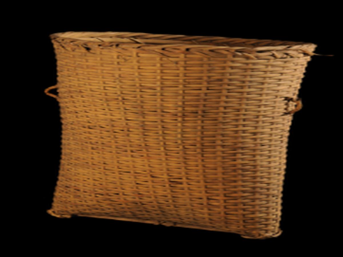 Woven Bamboo Basket Woven Bamboo Basket