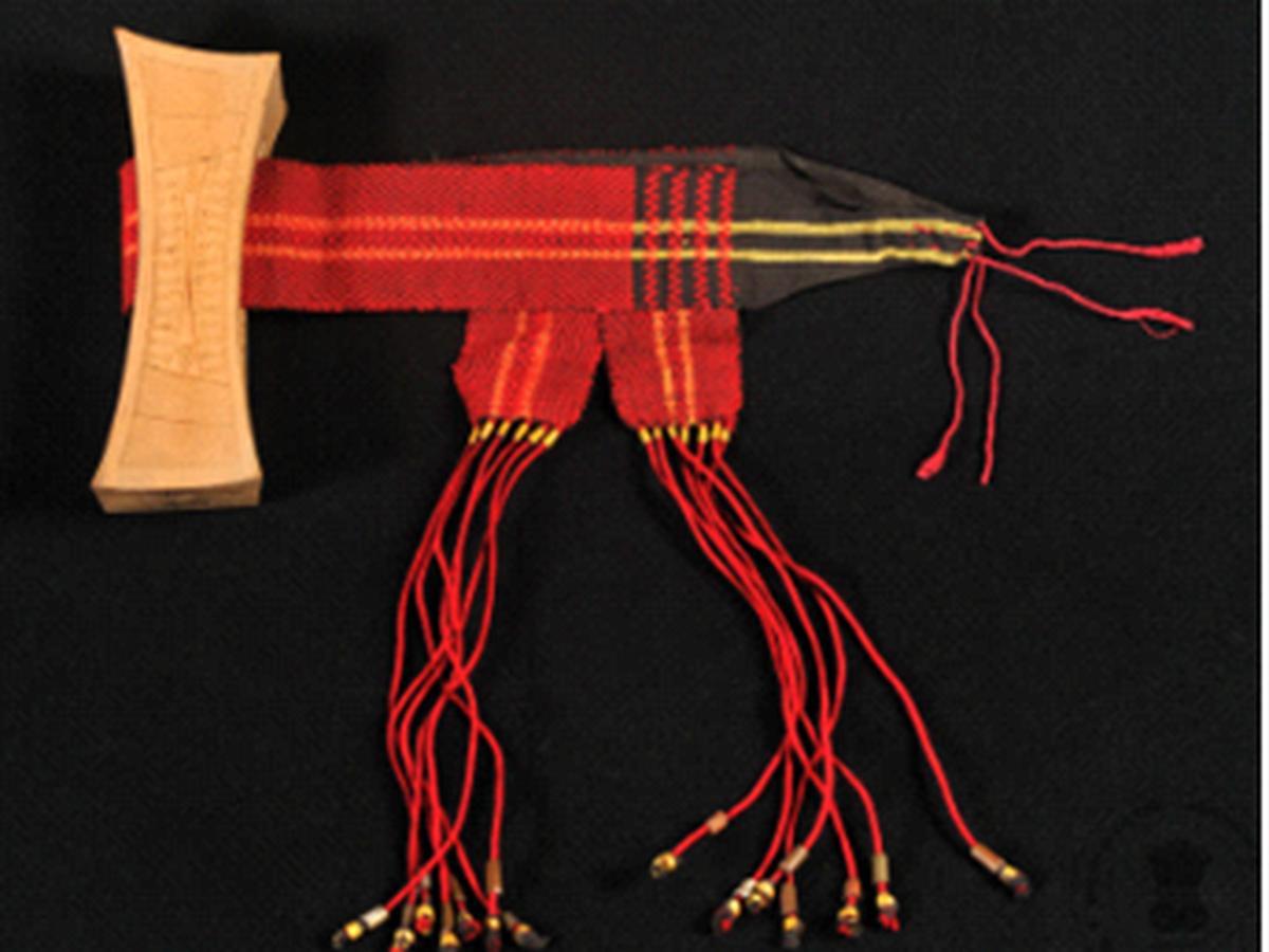 Embroidered Belt of Ao Naga Tribe Embroidered Belt of Ao Naga Tribe